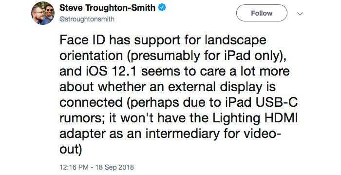 toughton smith ios121 beta 推文